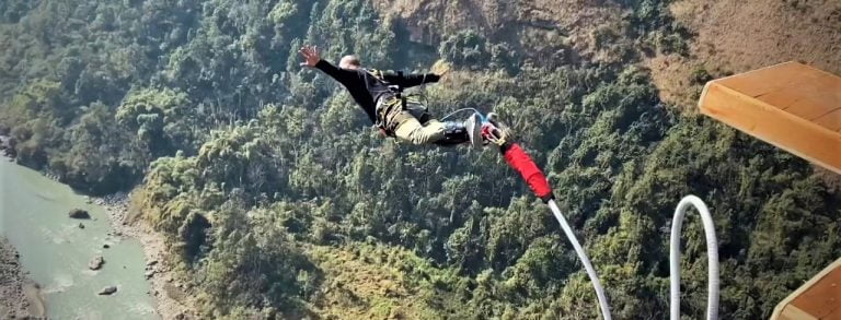 Bunjee Jumping in Nepal